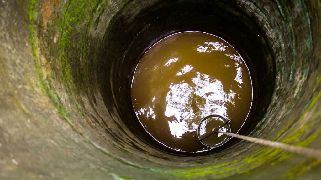 Sediments Buildup in Well