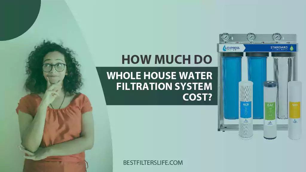 how much do whole house water filtration systems cost