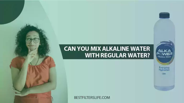 Can You Mix Alkaline Water with Regular Water