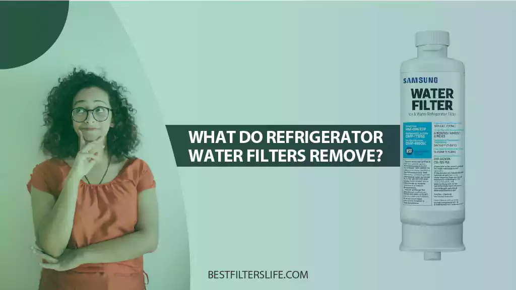 What Do Refrigerator Water Filters Remove from water